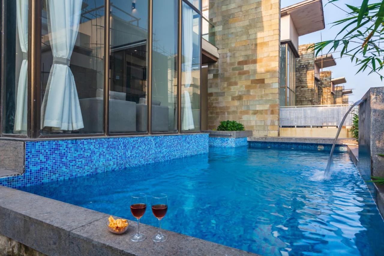 Saffronstays Aspen, Lonavala - Luxury Pool Villa With Games And Tv Room Near Bhushi Dam Ngoại thất bức ảnh