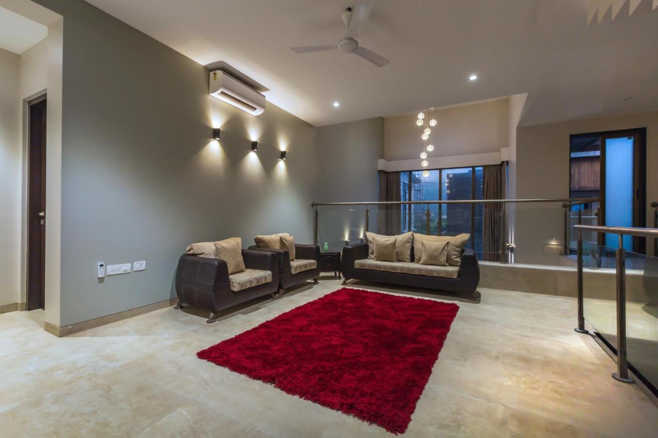 Saffronstays Aspen, Lonavala - Luxury Pool Villa With Games And Tv Room Near Bhushi Dam Ngoại thất bức ảnh